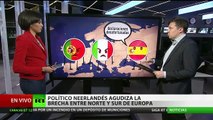 Tildan de racista y sexista al presidente del Eurogrupo por sus polémicos comentarios