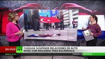 Turquía suspende sus relaciones de alto nivel con los Países Bajos