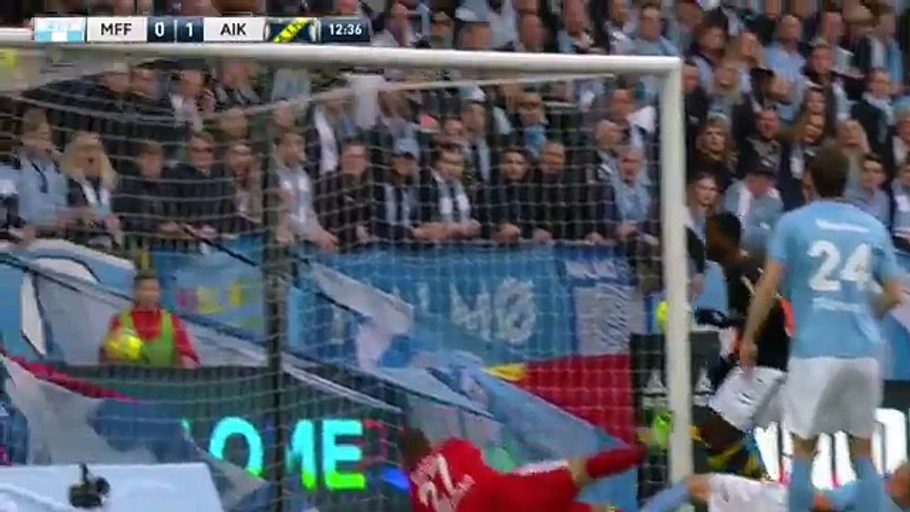 Malmoe 1:1 AIK (Sweden. Allsvenskan. 9 April 2018)