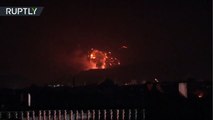 La coalición saudita bombardea las posiciones de los hutíes en Saná (Yemen)