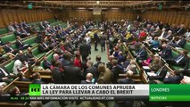 Diputados británicos aprueban el inicio formal del 'Brexit'