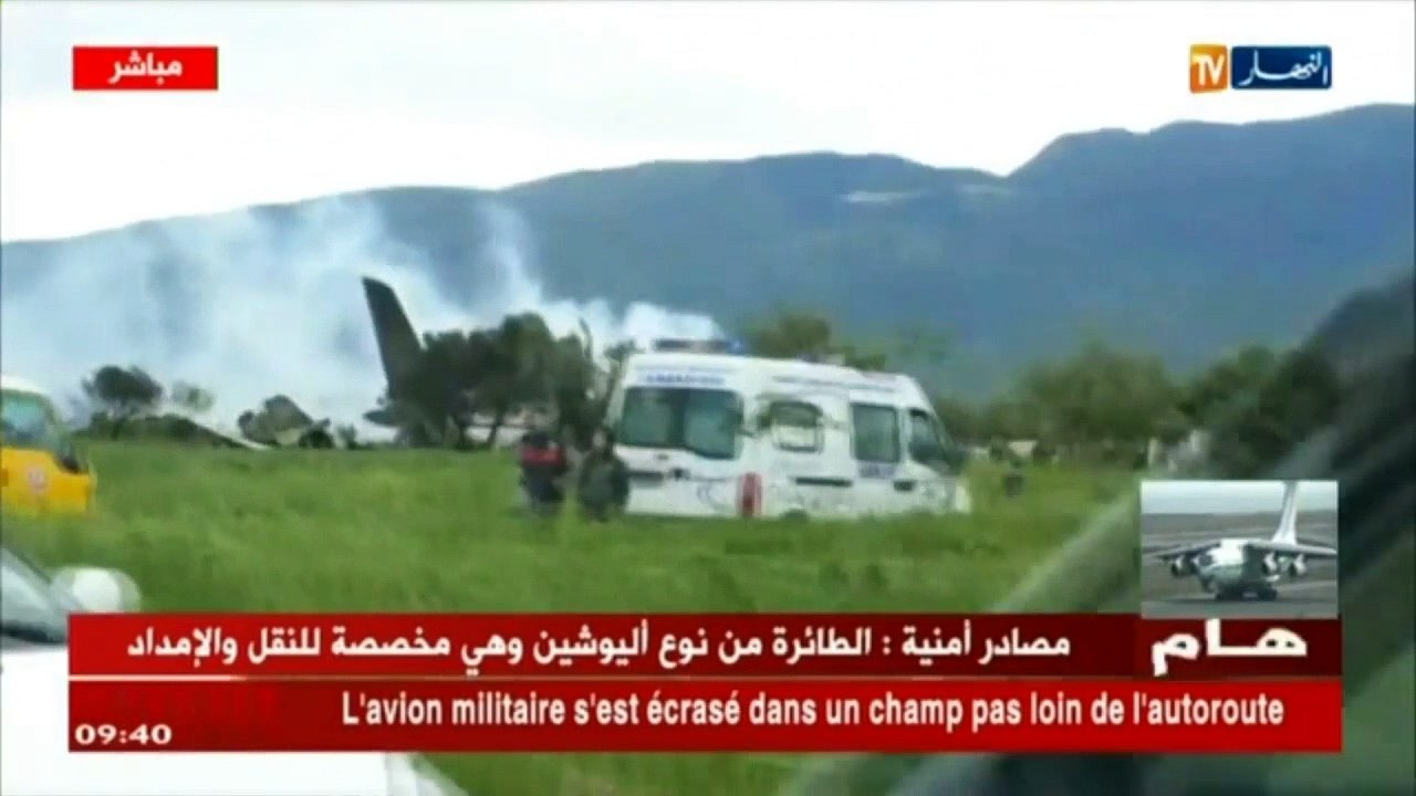 257 muertos en accidente de avión militar en Argelia