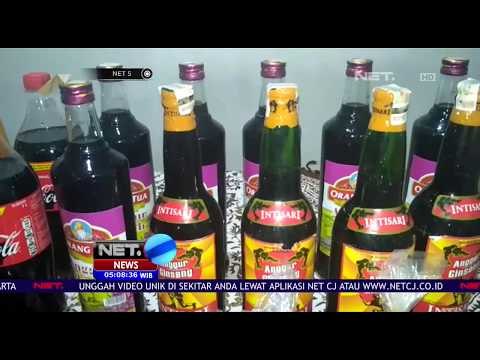 Polisi Gerebek 2 Kios Miras Oplosan - NET 5