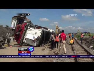 KNKT Investigasi Kecelakaan Kereta Api Sancaka - NET 5