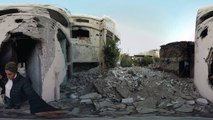 Homs en 360º: las terribles consecuencias de guerra en las calles de la ciudad siria