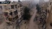 Un dron captura la devastación de Alepo al detalle