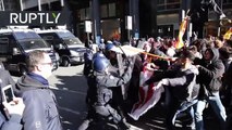Referéndum en Italia: Protestas en Palermo contra la visita del primer ministro