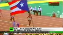 Cómo Fidel Castro le dio aliento a una atleta cubana