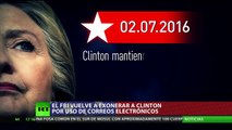 El FBI vuelve a exonerar a Hillary Clinton por uso de correos electrónicos