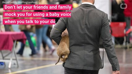 Speaking To Your Dog In A Baby Voice Not So Strange