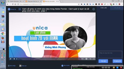 Bài 65-Quản lý Layer và cắt ghép chỉnh sửa video