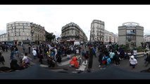 Video en 360º: Manifestación en París a favor de los inmigrantes y contra el 
