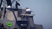 Un destructor de EE.UU. se acercó peligrosamente a un buque patrullero ruso en el Mediterráneo