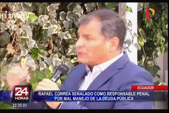 Ecuador: Rafael Correa señalado como responsable penal por mal manejo de la deuda pública