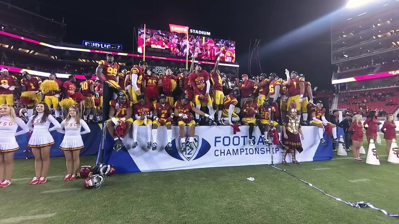 Experience the 2017 Pac-12 Football Championship Game celebration with USC football in VR180