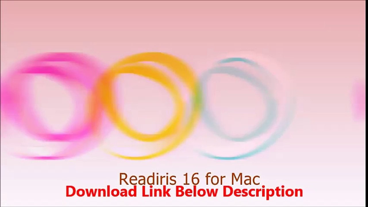 Readiris Pro 16.1.0 Full Version MAC 2018