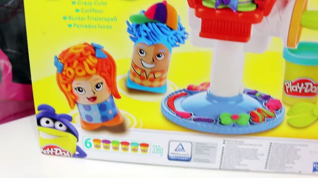 (JOUET) Pâte à modeler PLAY DOH Le coiffeur Démo