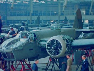 Pre-War production at Bristol Aeroplane CO.LTD., Filton, England (1938)