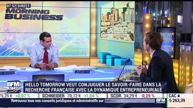 Hello Tomorrow et Bpifrance créent un programme de formation à l'entrepreneuriat pour les chercheurs - 10/04