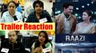 Raazi Trailer Reaction: Alia Bhatt | Vicky Kaushal | Meghna Gulzar| FilmiBeat