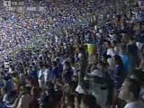 Gol Cruzeiro-1º tempo-18 min-Leandro Domingues
