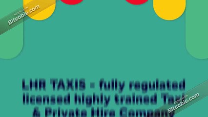 Heathrow Airport Taxis - LHR taxis