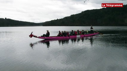 Caurel (22). Des Dragons Boat à Guerlédan