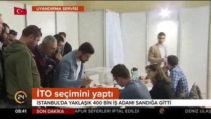 400 bin iş adamı sandığa gitti