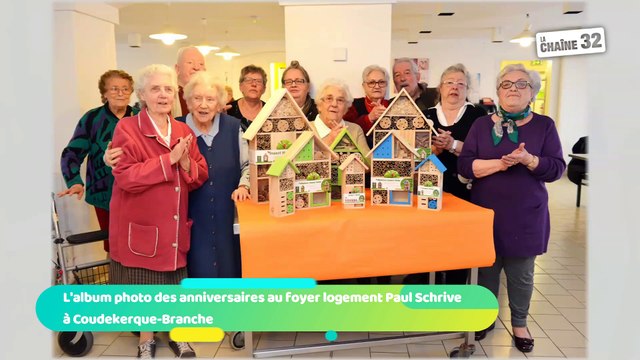 L'album photo des anniversaires au foyer logement Paul Schrive à Coudekerque-Branche