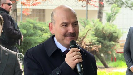 Soylu 10 Nisan Polis Merkezi'ni ziyaret etti (2) - ANKARA