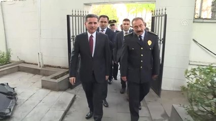 Soylu, 10 Nisan Polis Merkezi'ni Ziyaret Etti (1)