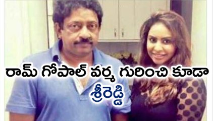 Sri Reddy Sensational Fb Post About Rgv