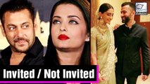 Sonam Kapoor Anand Ahuja's Tentative Wedding Guest List Out