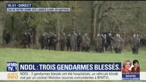NDDL: 3 gendarmes évacués à l'hôpital, les zadistes parlent aussi de blessés après des tirs de flash-ball