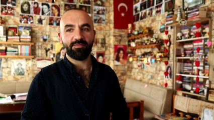 Müşterilerini Yeşilçam'ın yıldızlarının görselleriyle ağırlıyor - BAYBURT