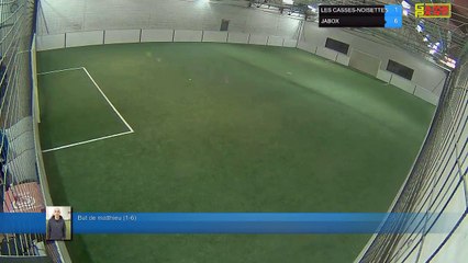 But de matthieu (1-6) - LES CASSES-NOISETTES Vs JABOX - 09/04/18 21:00 - LIGUE 3