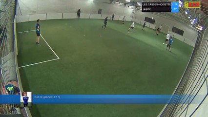 But de gabriel (3-17) - LES CASSES-NOISETTES Vs JABOX - 09/04/18 21:00 - LIGUE 3