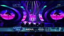 ABDUL - BETTER MAN (Robbie William) - Road To Grand Final - Indonesian Idol 2018