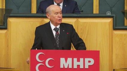 Bahçeli: "Bugün İnsanlığın Gözü Önünde Doğu Guta ve Çevresinde Tam Bir Katliam Yaşanmaktadır"