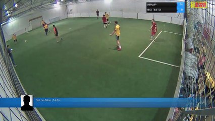 But de Allan (14-8) - KRAMP Vs BIG TESTO - 09/04/18 19:00 - LIGUE 3 - Poitiers Game Parc