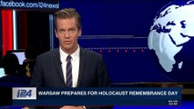 i24NEWS DESK | Warsaw prepares for Holocaust remembrance day | Tuesday, April 10th 2018