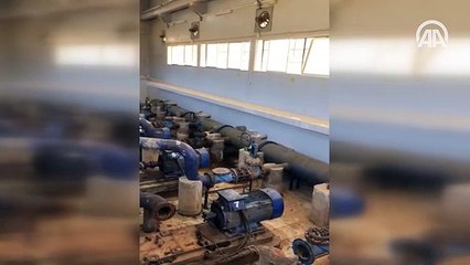 Teröristlerin kestiği suyu Türkiye verdi