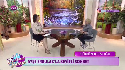 Günün konuğu Ayşe Erbulak