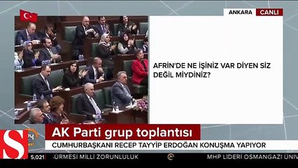 Cumhurbaşkanı Erdoğan: Afrin�de etkisiz hale getirilen terörist sayısı 4071 oldu