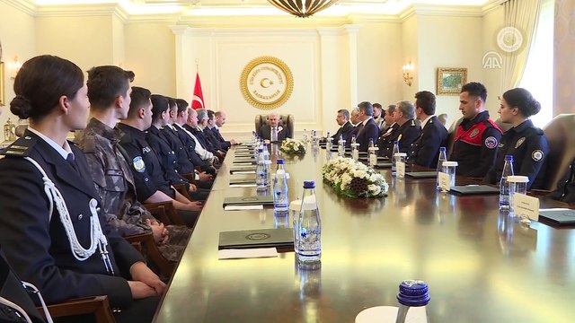 Başbakan Yıldırım, Emniyet Genel Müdürlüğü heyetini kabul etti - ANKARA