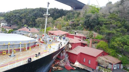 Yalıya Çarpan Gemi İçin 50 Milyon Dolarlık Haciz Kararı Alındı