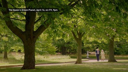 The Queen jokes noisy aircraft sounds like President Trump