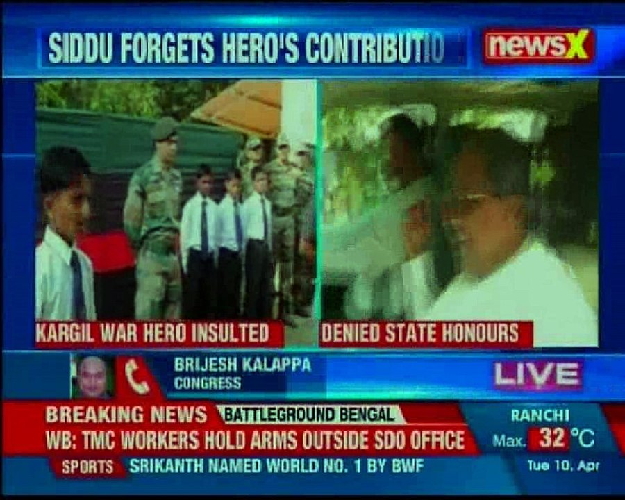 Retired Colonel Magod died of heart attack; Kargil war hero denied state funeral with honours
