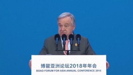 Guterres defiende la globalización frente a proteccionismos y aislacionismos
