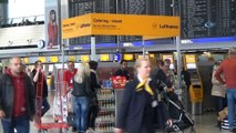 - Almanya'da Havalimanı Grevleri Yolcuları Perişan Etti-Türk yolcular da grevden etkilendi